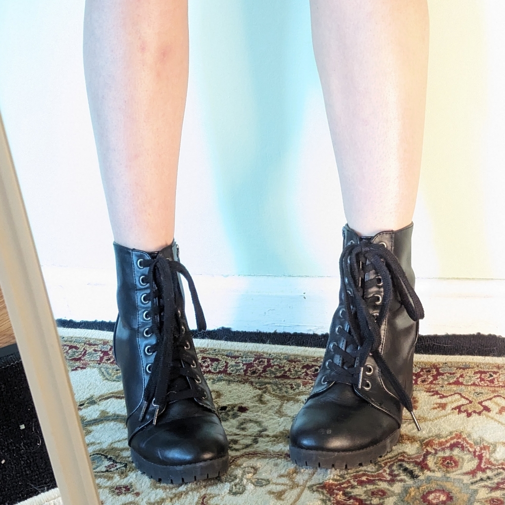🖤combat booties